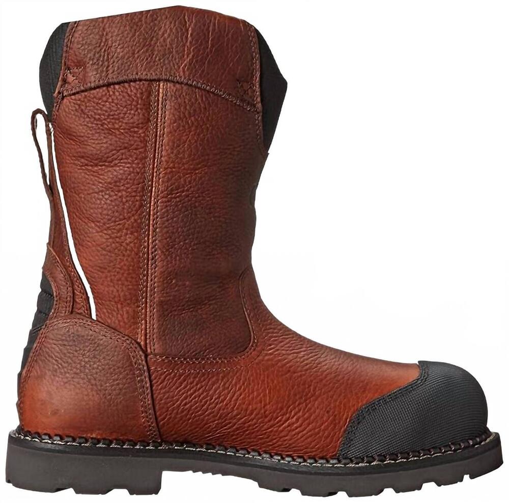 NEW CHIPPEWA men's xog utility 11" waterproof comp toe boot in brown